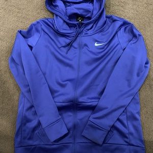 Nike DriFit zip up hoodie